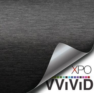 VVIVID VINYL XPO BLACK BRUSHED STEEL