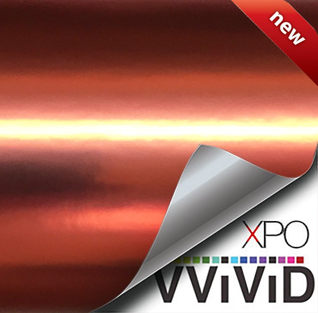 VVIVID VINYL XPO LUSTRE CHROME BLOODY ORANGE