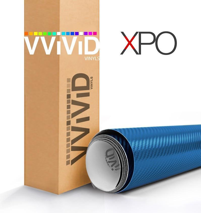 VVIVID VINYL XPO MATTE METALLIC BLUE DRY CARBON