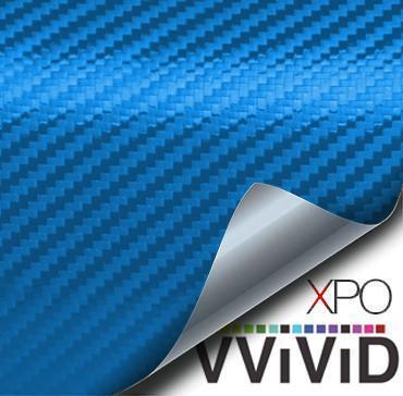 VVIVID VINYL XPO MATTE METALLIC BLUE DRY CARBON