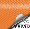 VVIVID VINYL XPO MATTE ORANGE DRY CARBON ARCHITECTURAL FILM (INTERIOR USE ONLY) | V168