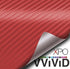 VVIVID VINYL XPO MATTE RED DRY CARBON ARCHITECTURAL FILM ( INTERIOR USE ONLY )