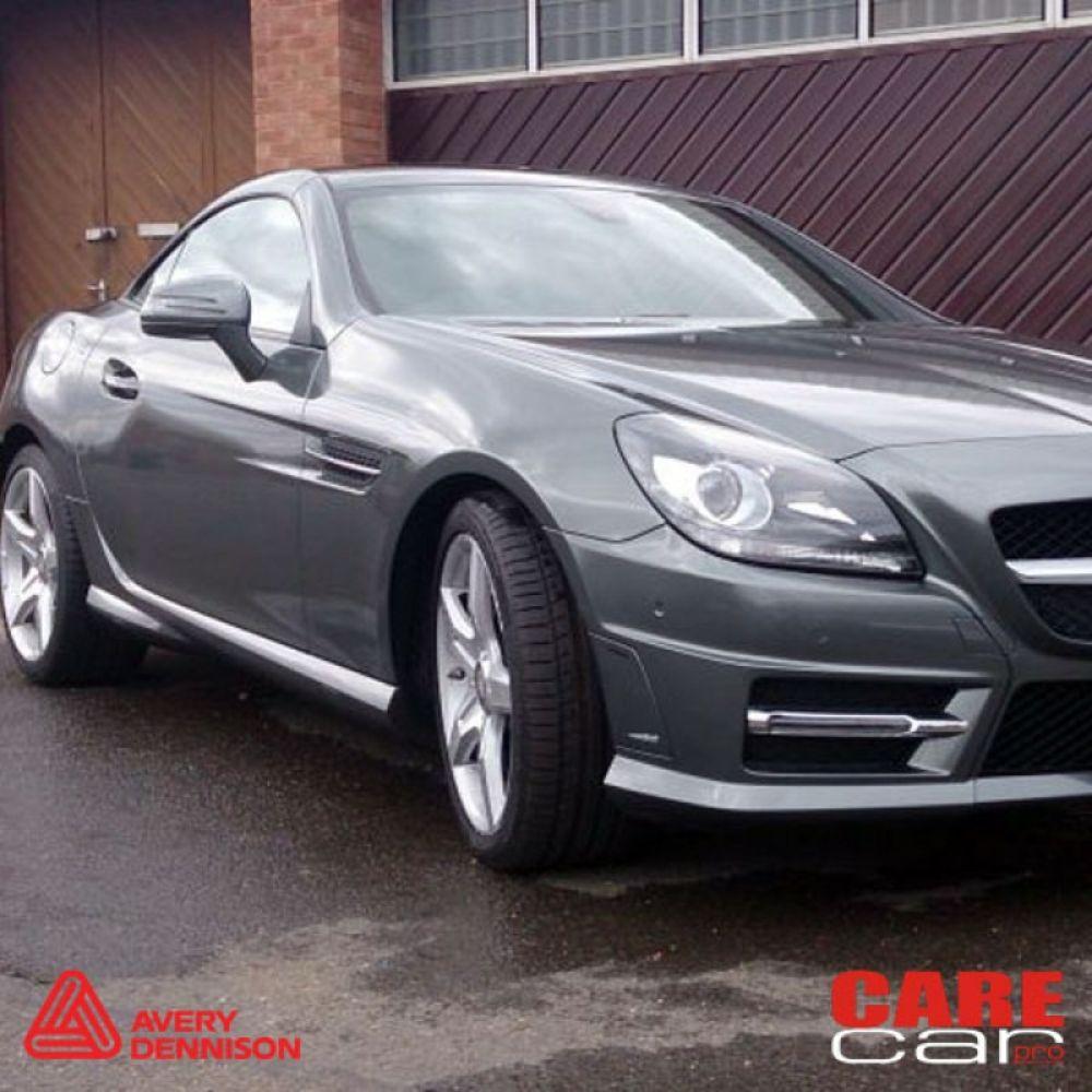 AVERY DENNISON SW900 SUPREME GLOSS GRAY METALLIC VINYL WRAP | SW900-807-M