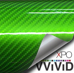 VVIVID VINYL XPO GLOSS GREEN TECH ART CARBON | V242