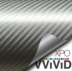 VVIVID VINYL XPO DARK GRAY TRUE-R CARBON FIBER (GUNMETAL) | V176