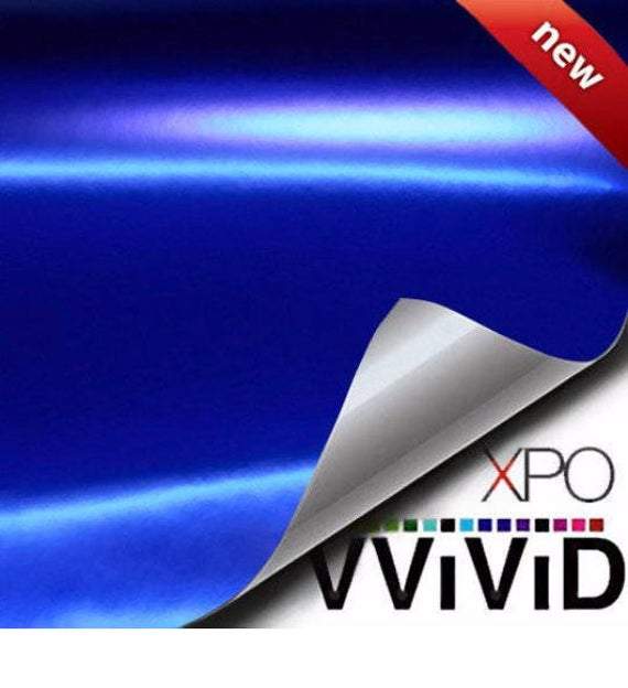 VVIVID VINYL XPO LUSTRE CHROME BLUE