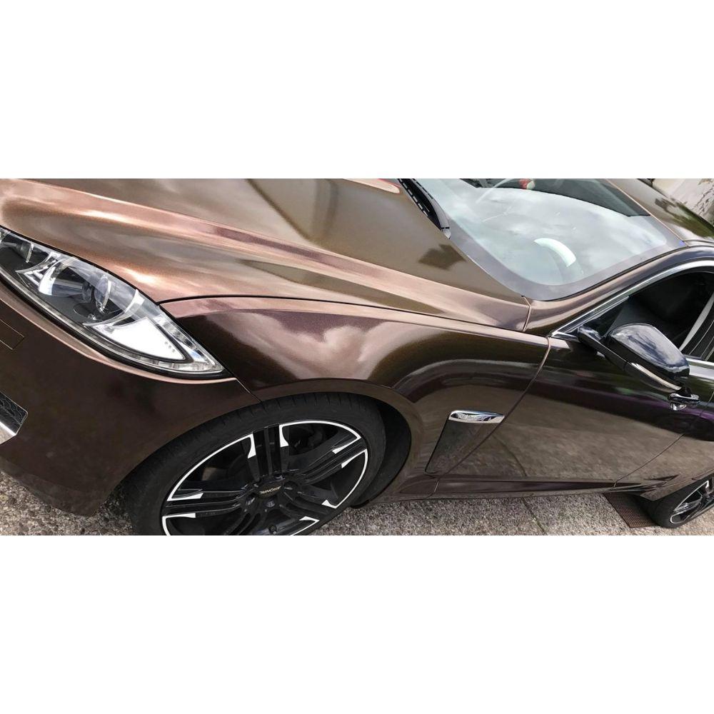 KPMF K75400 SERIES GLOSS COPPER/BLACK STARLIGHT VINYL WRAP | K75479