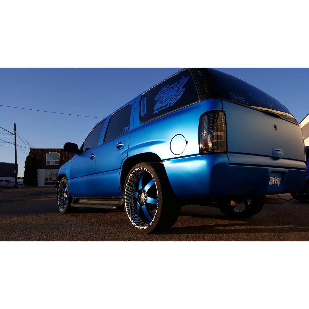 KPMF K75400 SERIES MATTE ICED BLUE TITANIUM METALLIC VINYL WRAP | K75505