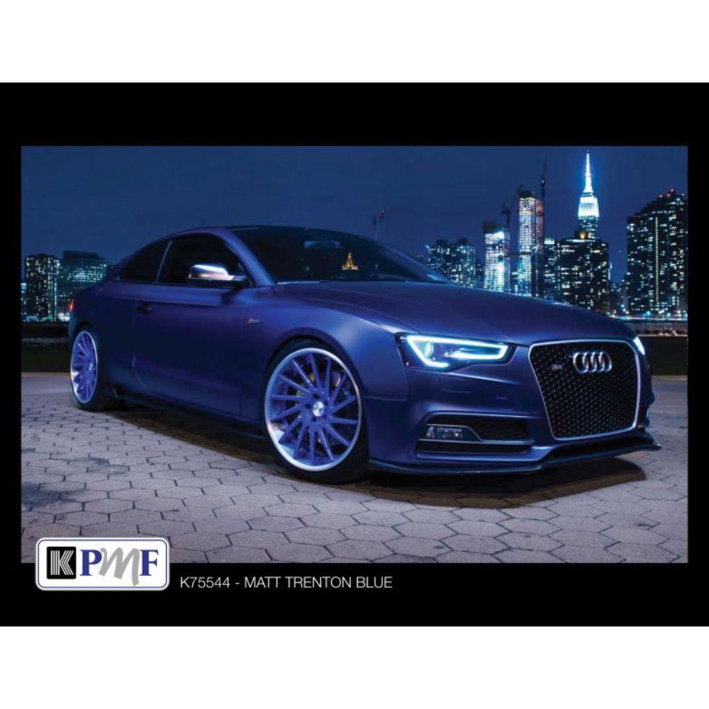 KPMF K75400 SERIES MATTE TRENTON BLUE METALLIC VINYL WRAP | K75544