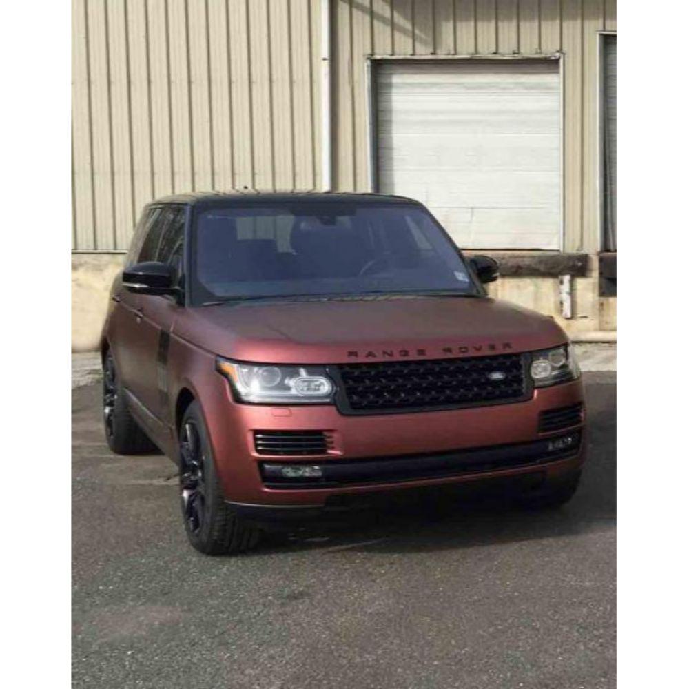 KPMF K75400 SERIES MATTE RUSSET RED METALLIC VINYL WRAP | K75545