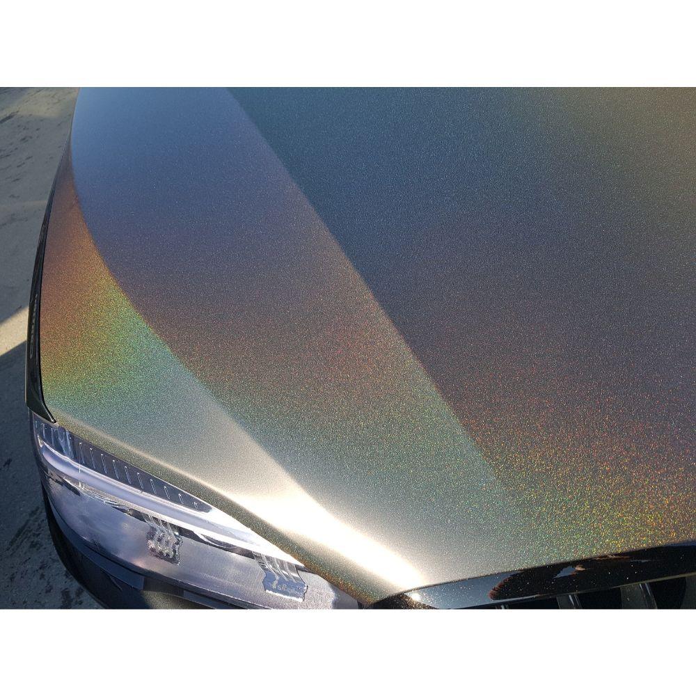 KPMF K75400 SERIES MATTE MORPHEUS BLACK STARLIGHT VINYL WRAP | K75571