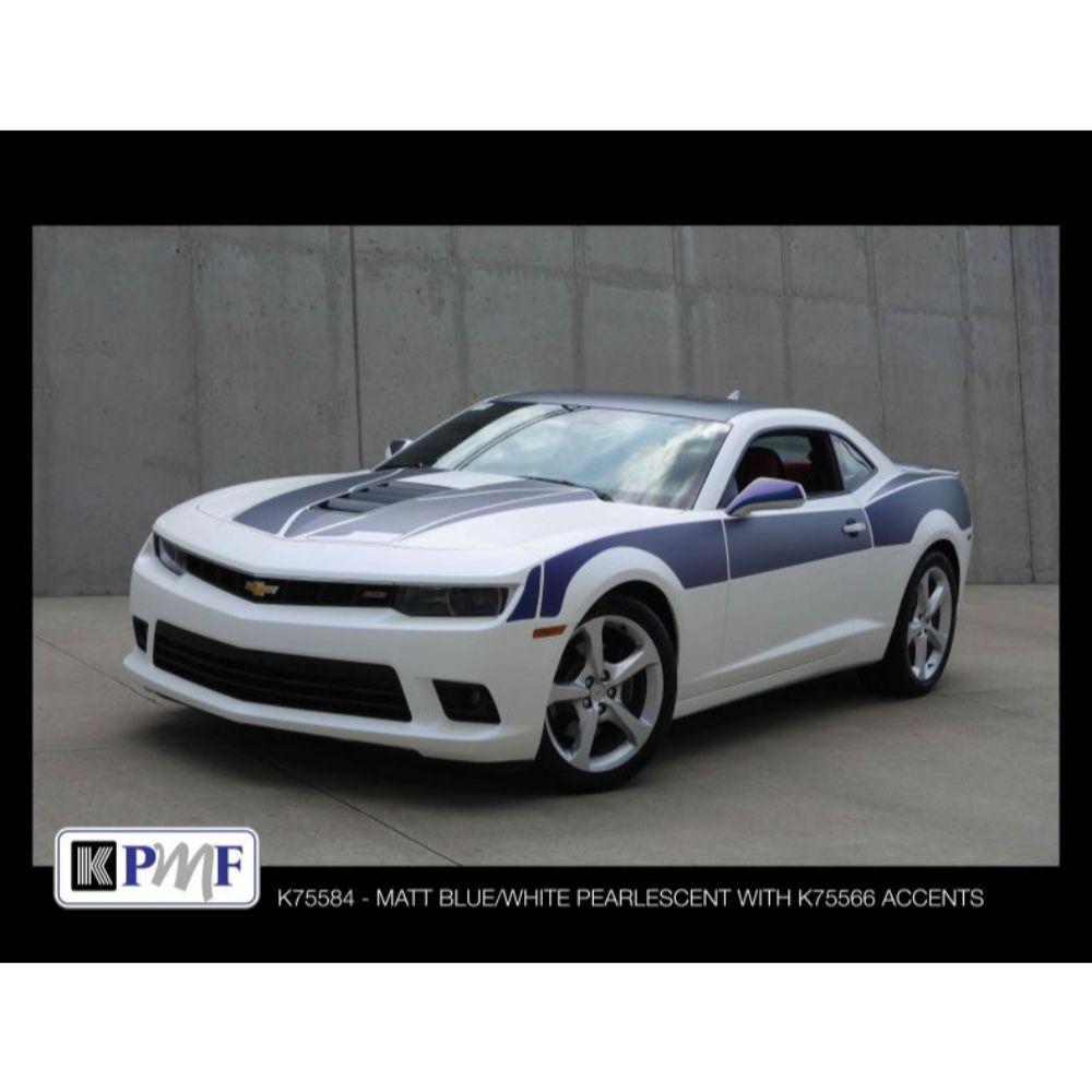 KPMF K75400 SERIES MATTE WHITE/BLUE PEARLESCENT VINYL WRAP | K75584