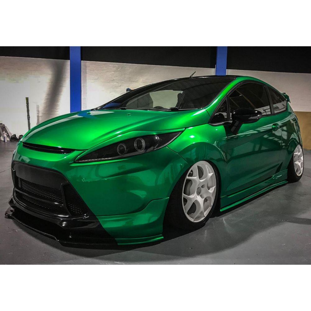KPMF K75400 SERIES GLOSS ENVIOUS GREEN METALLIC VINYL WRAP | K75407