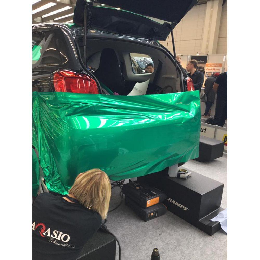 KPMF K75400 SERIES GLOSS ENVIOUS GREEN METALLIC VINYL WRAP | K75407