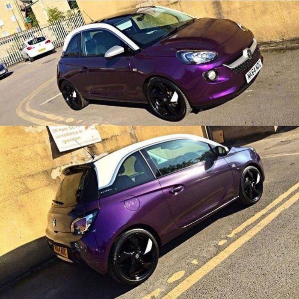 KPMF K75400 SERIES GLOSS PURPLE/BLACK IRIDESCENT VINYL WRAP | K75465