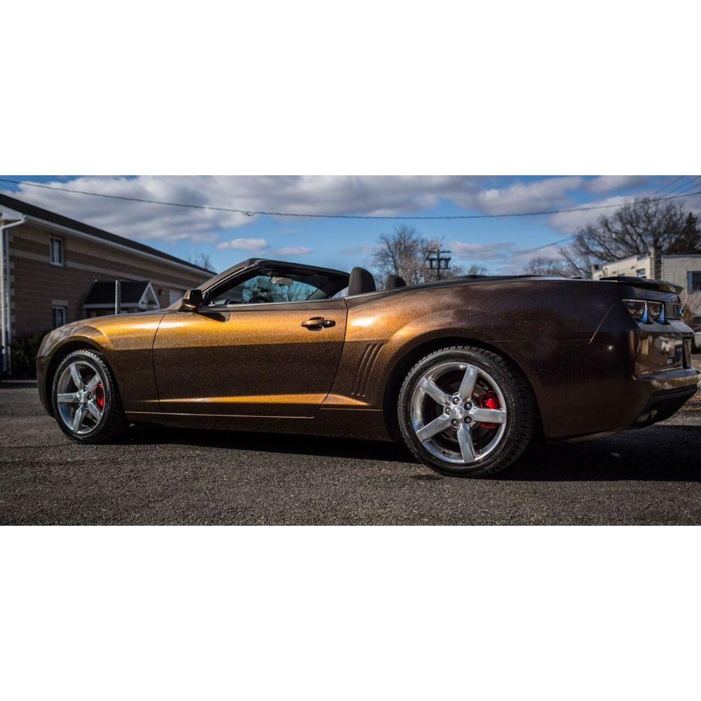 KPMF K75400 SERIES GLOSS COPPER/BLACK STARLIGHT VINYL WRAP | K75479