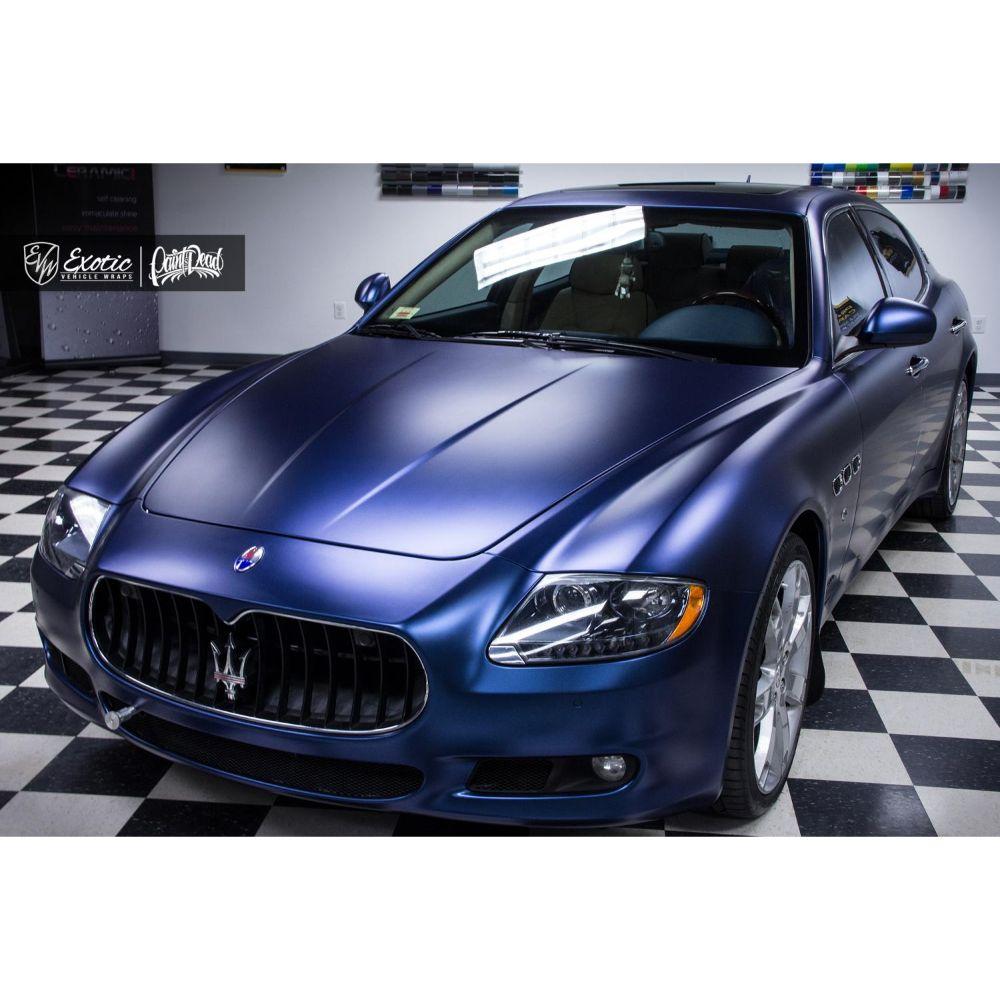 KPMF K75400 SERIES MATTE TRENTON BLUE METALLIC VINYL WRAP | K75544