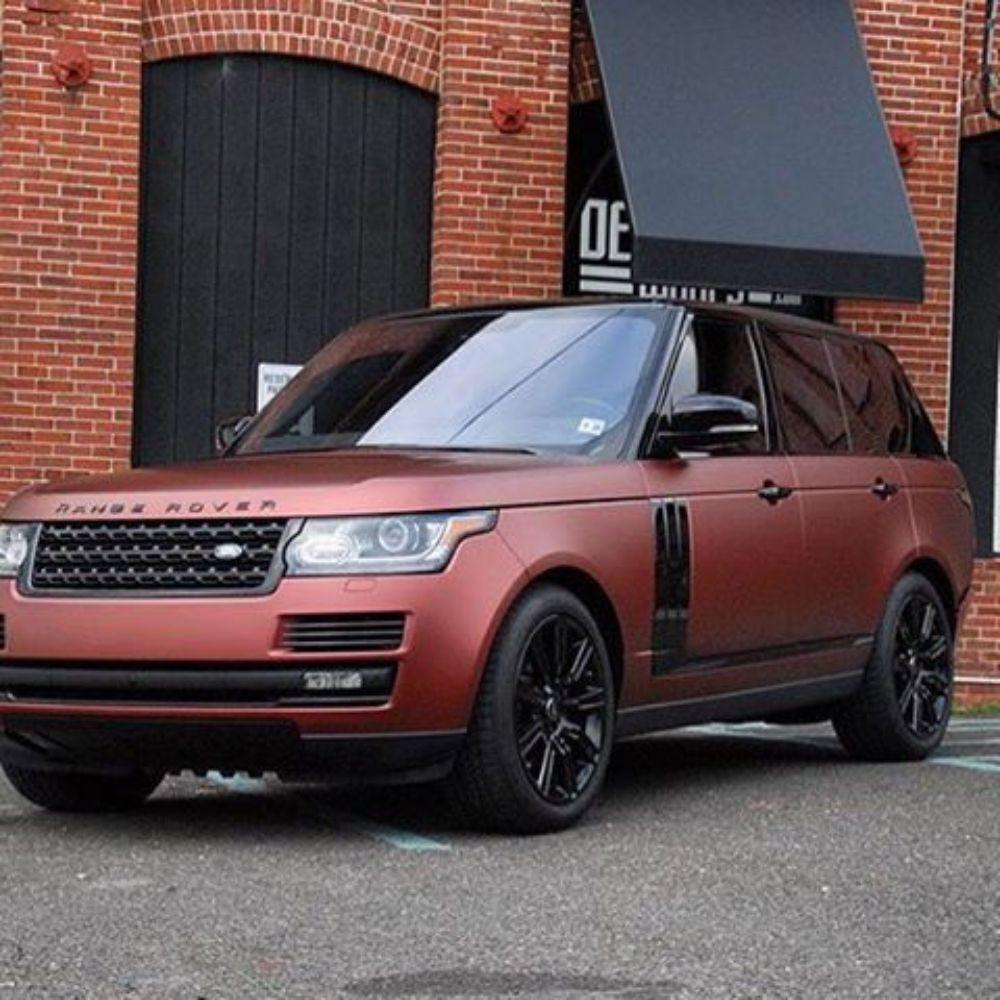 KPMF K75400 SERIES MATTE RUSSET RED METALLIC VINYL WRAP | K75545