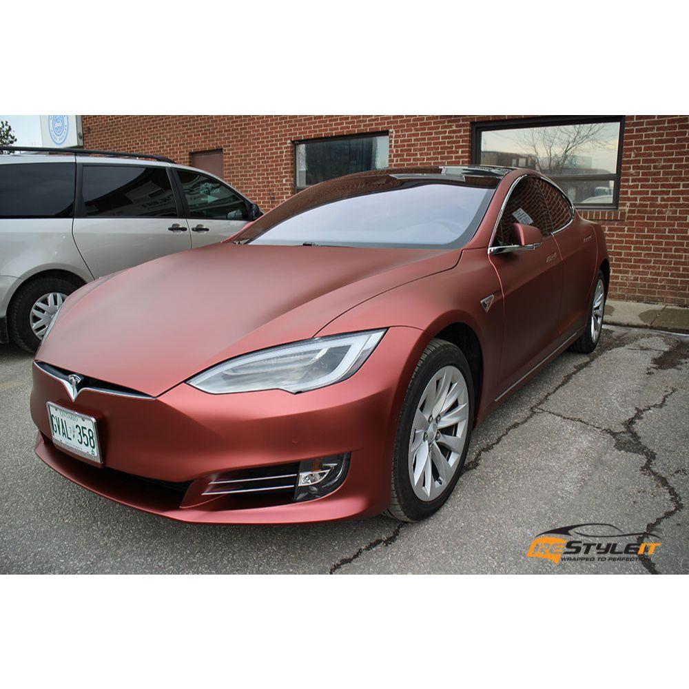 KPMF K75400 SERIES MATTE RUSSET RED METALLIC VINYL WRAP | K75545