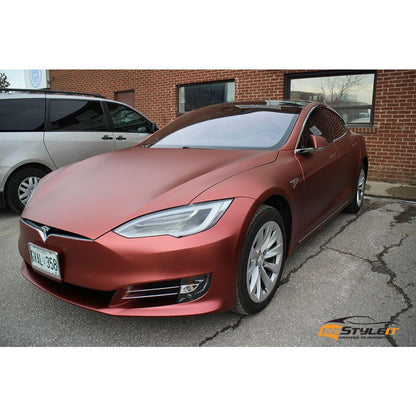 KPMF K75400 SERIES MATTE RUSSET RED METALLIC VINYL WRAP | K75545