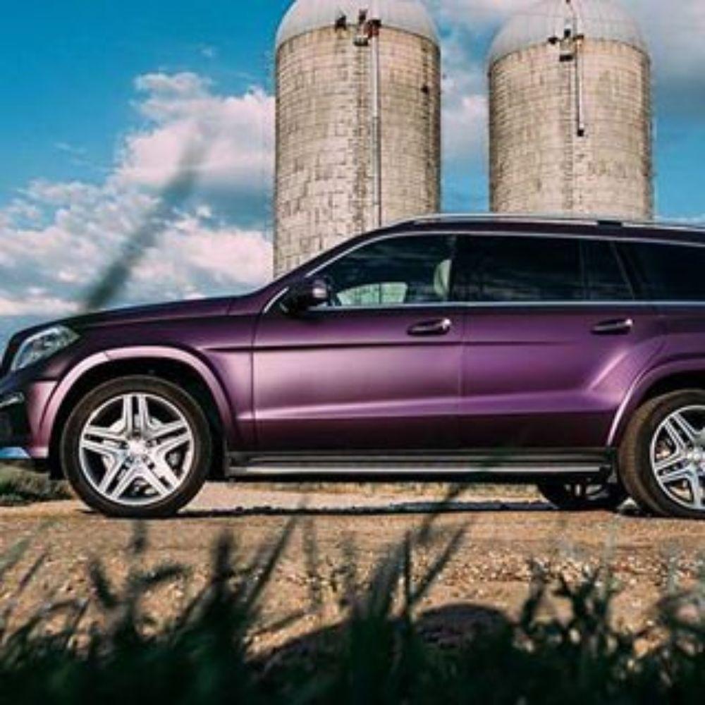 KPMF K75400 SERIES MATTE PURPLE/BLACK IRIDESCENT VINYL WRAP | K75565