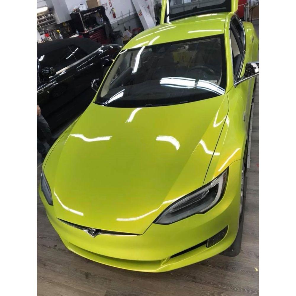 KPMF K75400 SERIES GLOSS SOLAR FLASH YELLOW VINYL WRAP | K75409