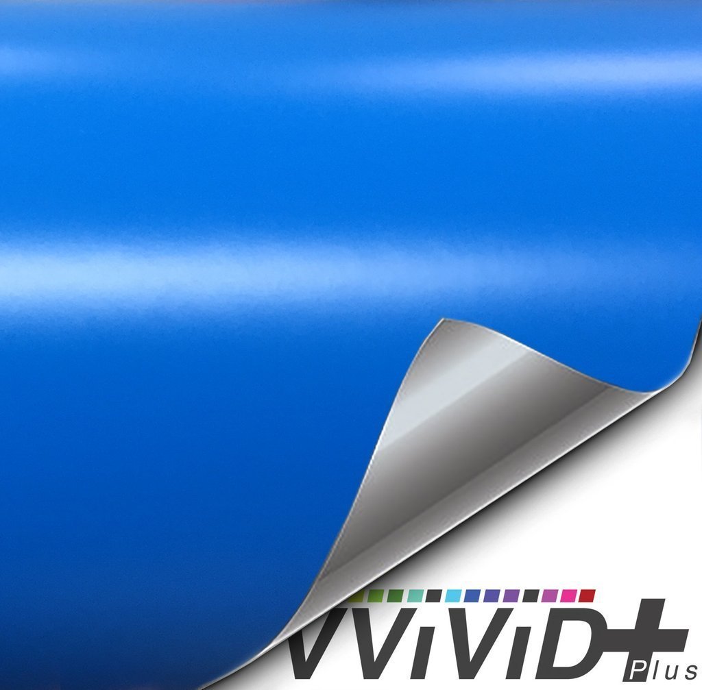 VVIVID VINYL 2020 VVIVID+ MATTE SMURF BLUE (RIVIERA PORSCHE GT3 BLUE)