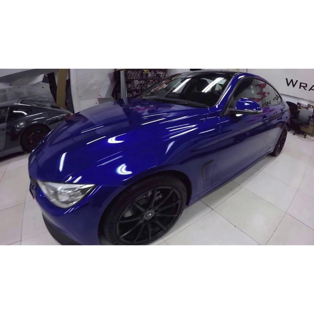 3M 1080 SCOTCHPRINT MATTE BLUE METALLIC VINYL WRAP | M227