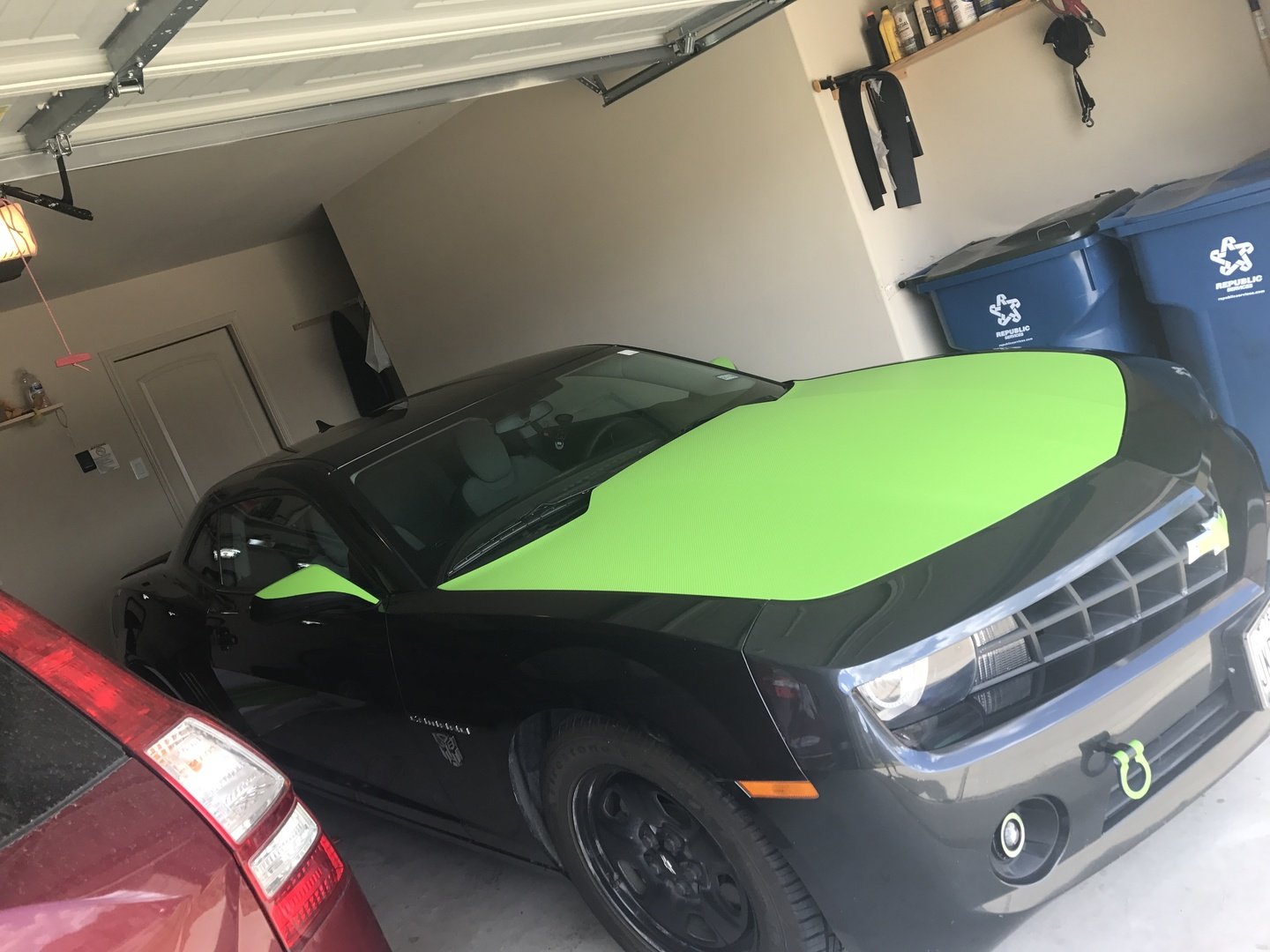 VVIVID VINYL XPO MATTE LIME DRY CARBON