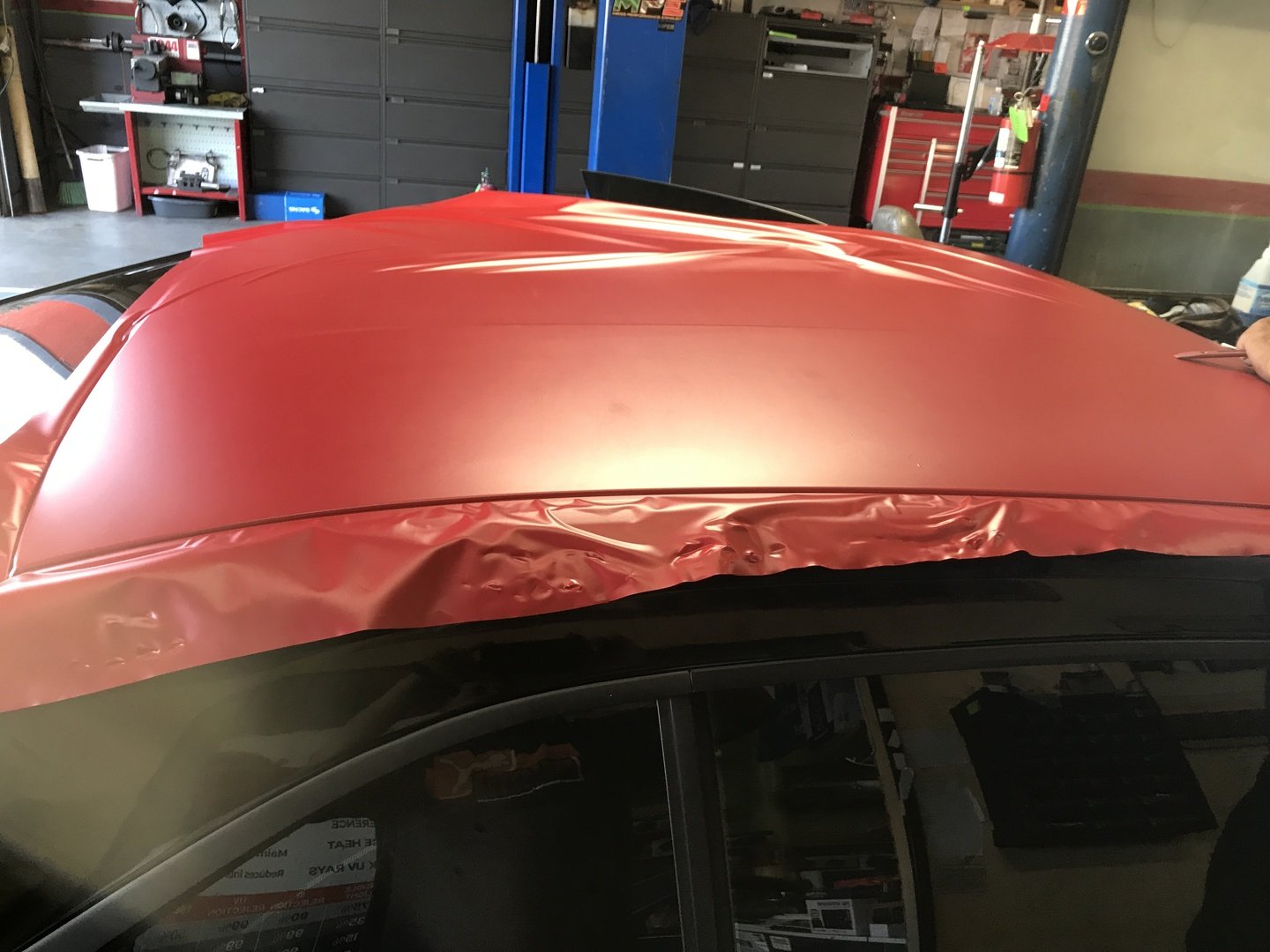 VVIVID VINYL 2020 VVIVID+ MATTE METALLIC LAVA RED