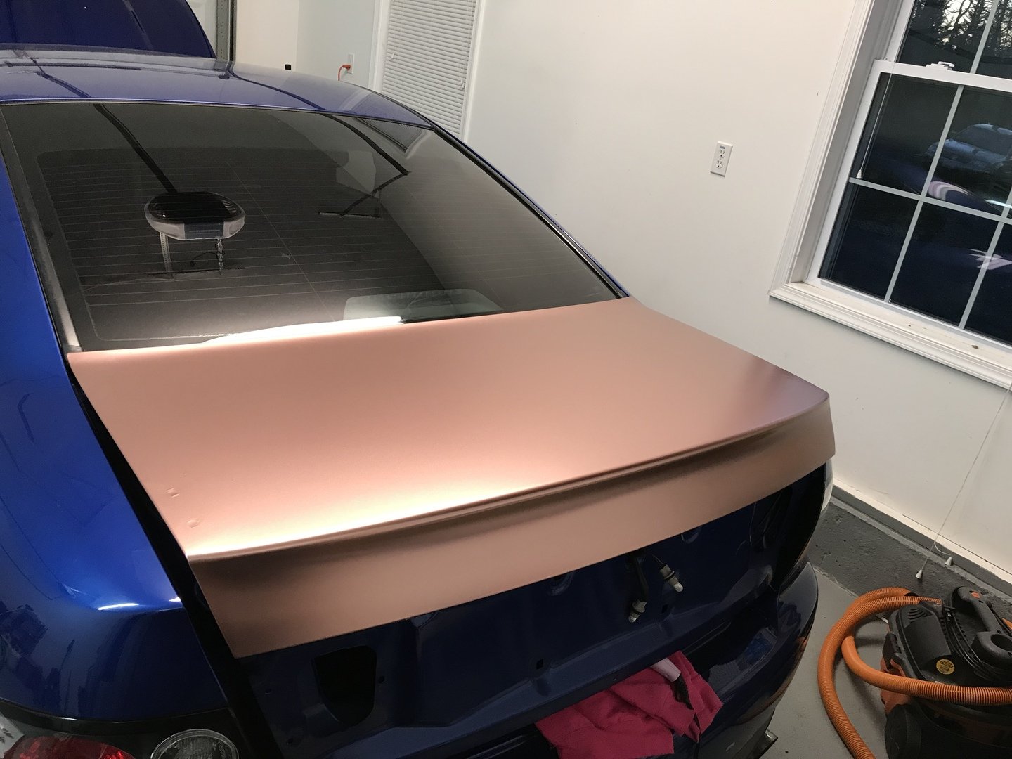VVIVID VINYL 2018 VVIVID+ SATIN ROSE GOLD (CHROME POWDER METALLIC)