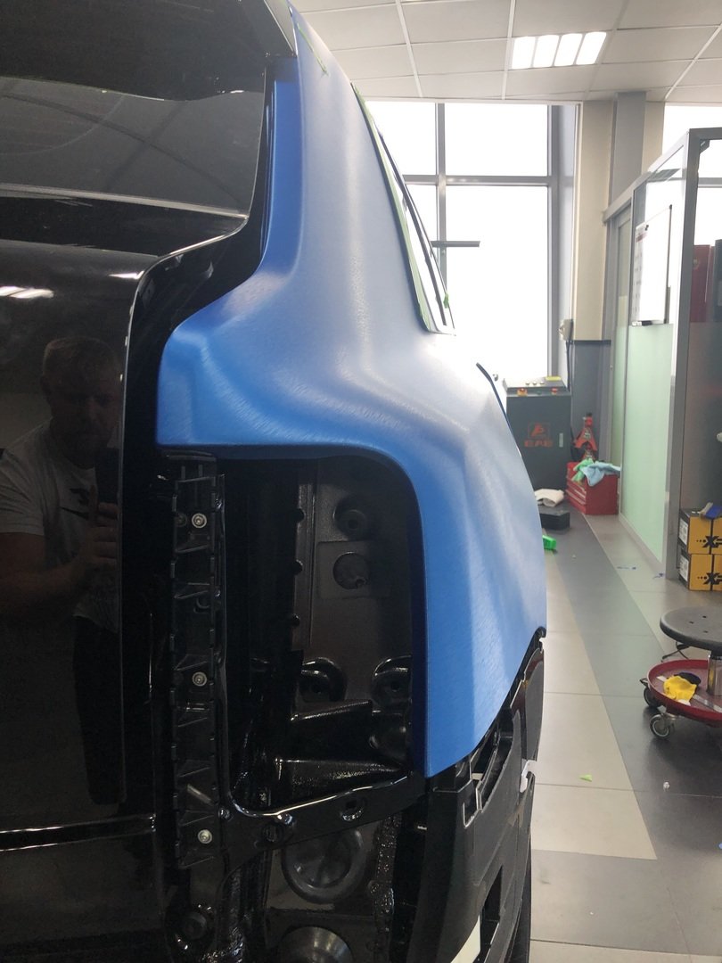 VVIVID VINYL XPO METALLIC BLUE BRUSHED STEEL