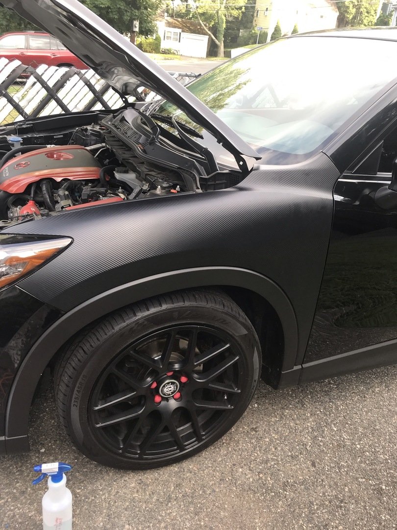 VVIVID VINYL XPO MATTE BLACK DRY CARBON