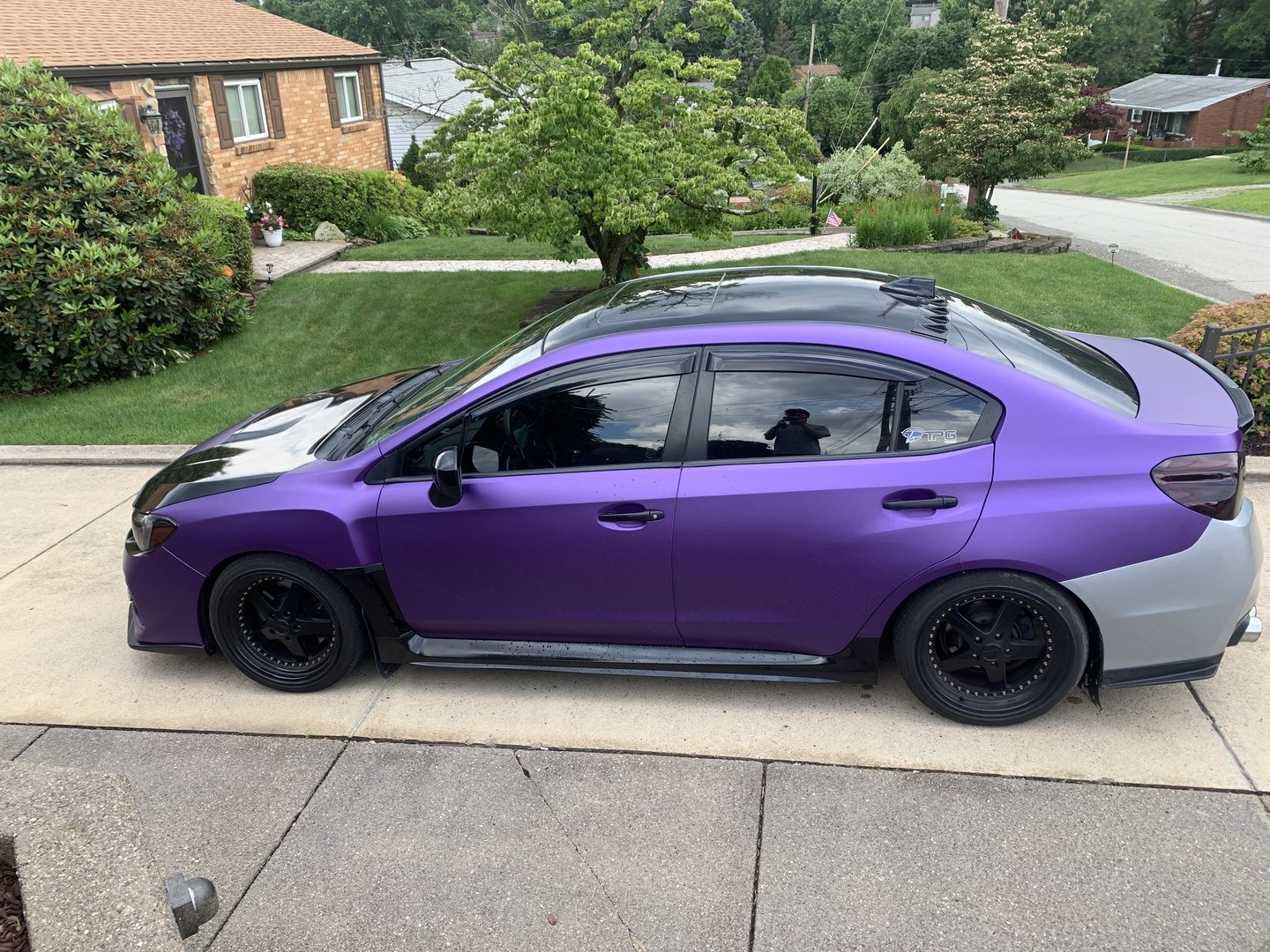 VVIVID VINYL 2020 VVIVID+ MATTE METALLIC PURPLE (GHOST)