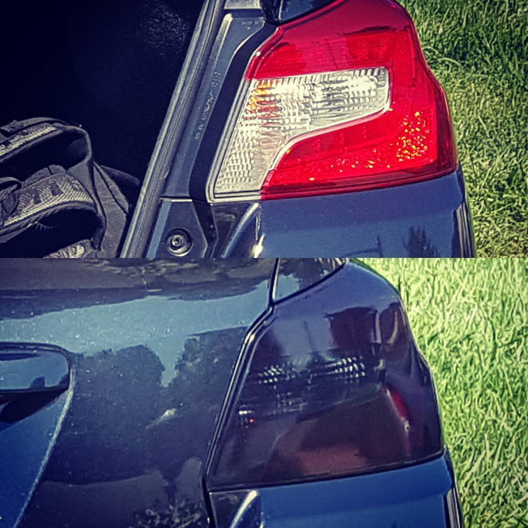 VVIVID VINYL DARK SMOKE AIR-TINT (ARMOR PPF) HEADLIGHT TINT (DRY APPLICATION)