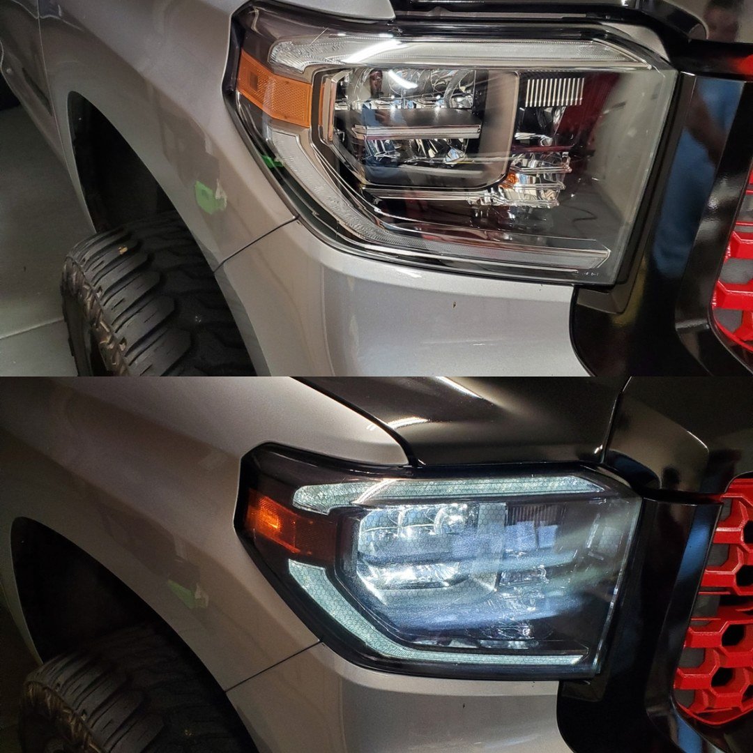 VVIVID VINYL 2020 VVIVID+ MATTE SMOKE AIR-TINT HEADLIGHT TINT