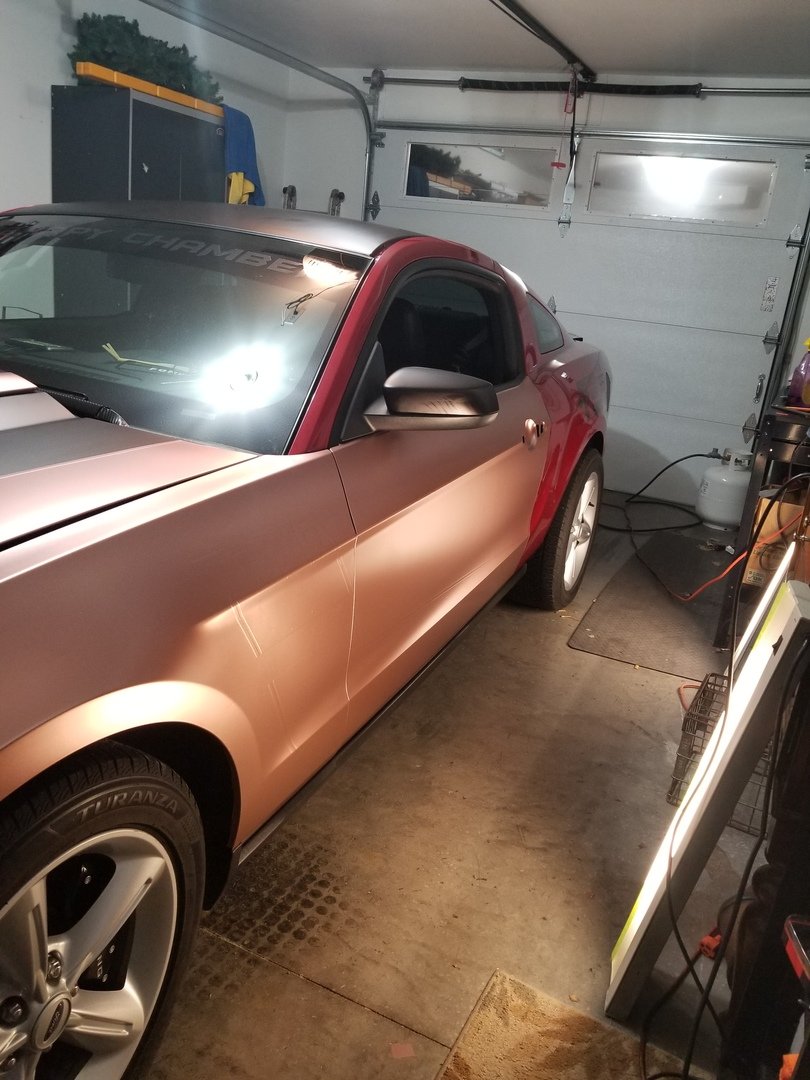 VVIVID VINYL 2018 VVIVID+ SATIN ROSE GOLD (CHROME POWDER METALLIC)