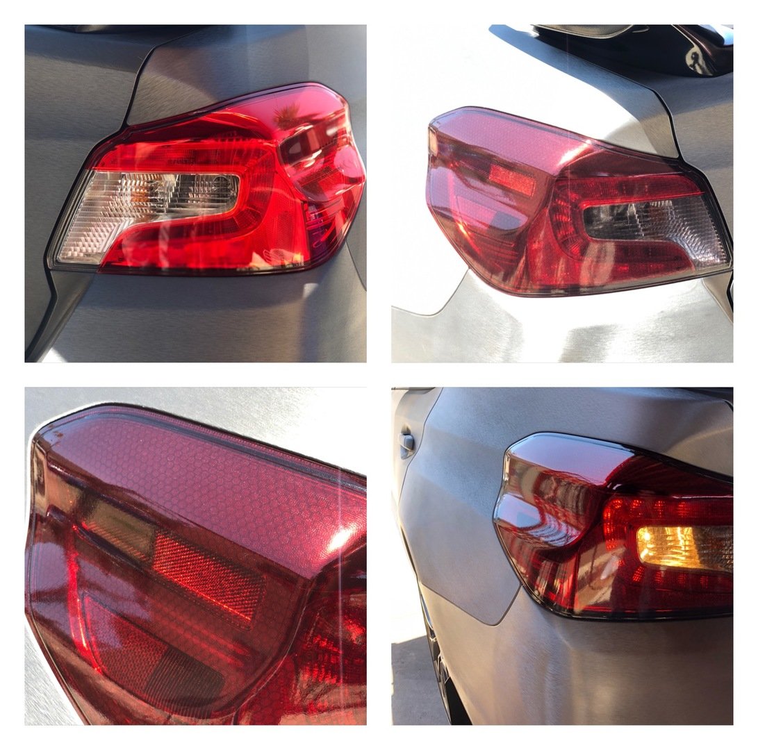 VVIVID VINYL 2019 HEX+ LIGHT SMOKE AIR-TINT HEADLIGHT TINT