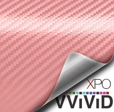 VVIVID VINYL XPO MATTE PINK DRY CARBON FIBER | V166
