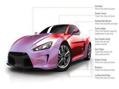 3M PRO SERIES 200 CLEAR / GLOSS PAINT PROTECTION FILM - NEARLY INVISIBLE PPF