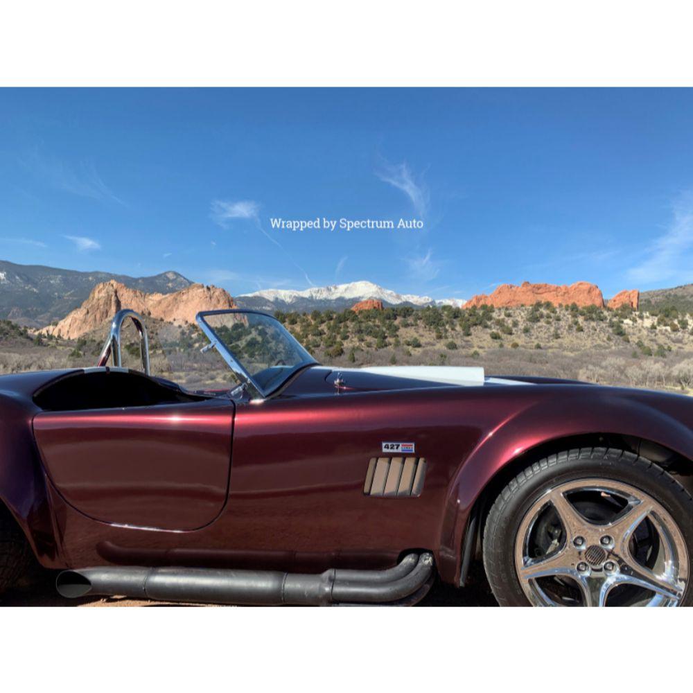 AVERY DENNISON SW900 SUPREME GLOSS PASSION RED METALLIC VINYL WRAP | SW900-448-S