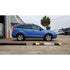 AVERY DENNISON SW900 SUPREME SATIN WAVE BLUE METALLIC VINYL WRAP | SW900-629-S