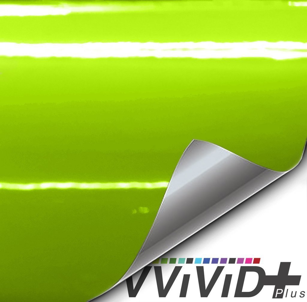 VVIVID VINYL 2020 VVIVID+ GLOSS VIPER LIME GREEN (FLUO)