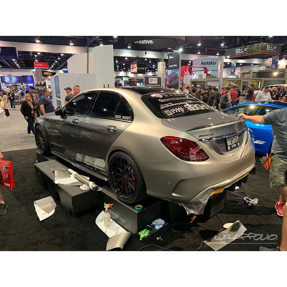 KPMF K75400 SERIES MATTE ICED SILVER TITANIUM VINYL WRAP | K75501